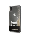 Kup Karl Lagerfeld KLHCI65CHPEEGO iPhone Xs Max gold/złoty hard case Liquid Glitter - KLD038GLD - {ean13} - Sklep Home Screen