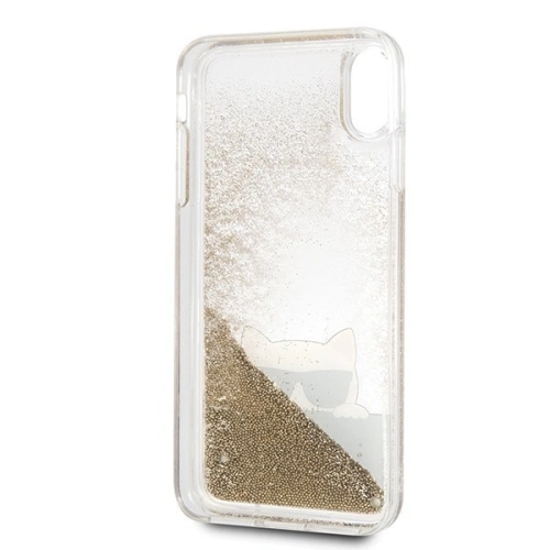 Kup Karl Lagerfeld KLHCI65CHPEEGO iPhone Xs Max arany/złoty kemény tok Folyékony Csillám - KLD038GLD - {ean13} - Sklep Home Screen