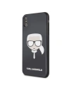 Kup Karl Lagerfeld KLHCI65DLHBK iPhone Xs Max fekete/black Iconic Glitter Karl`s Head - KLD039BLK - {ean13} - Sklep Home Screen