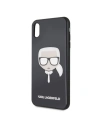 Kup Karl Lagerfeld KLHCI65DLHBK iPhone Xs Max fekete/black Iconic Glitter Karl`s Head - KLD039BLK - {ean13} - Sklep Home Screen