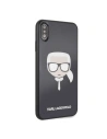 Kup Karl Lagerfeld KLHCI65DLHBK iPhone Xs Max fekete/black Iconic Glitter Karl`s Head - KLD039BLK - {ean13} - Sklep Home Screen