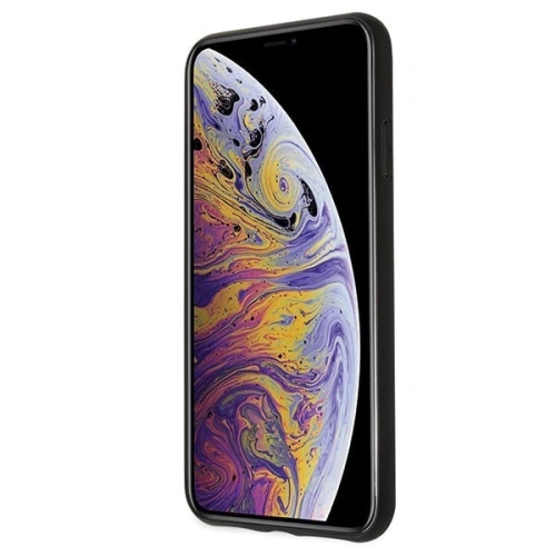 Kup Karl Lagerfeld KLHCI65DLHBK iPhone Xs Max czarny/black Iconic Glitter Karl`s Head - KLD039BLK - {ean13} - Sklep Home Screen