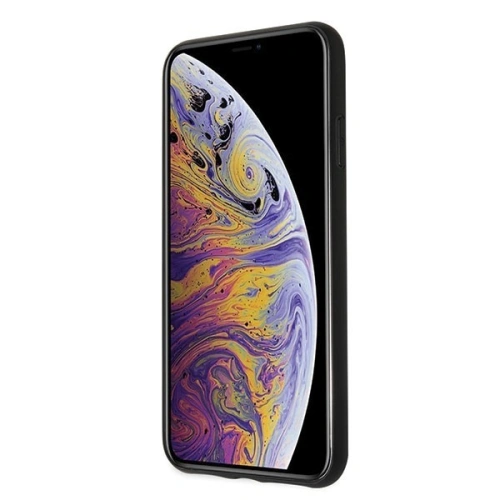 Kup Karl Lagerfeld KLHCI65DLKSBK iPhone Xs Max fekete/black kemény tok Signature Glitter - KLD040BLK - {ean13} - Sklep Home Screen