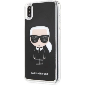 Kup Karl Lagerfeld KLHCI65ICGBK iPhone Xs Max czarny/black Iconic Glitter - KLD041BLK - {ean13} - Sklep Home Screen