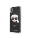 Kup Karl Lagerfeld KLHCI65ICGBK iPhone Xs Max černý/black Iconic Glitter - KLD041BLK - {ean13} - Sklep Home Screen