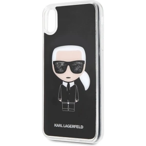 Kup Karl Lagerfeld KLHCI65ICGBK iPhone Xs Max czarny/black Iconic Glitter - KLD041BLK - {ean13} - Sklep Home Screen