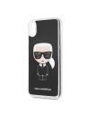 Kup Karl Lagerfeld KLHCI65ICGBK iPhone Xs Max černý/black Iconic Glitter - KLD041BLK - {ean13} - Sklep Home Screen