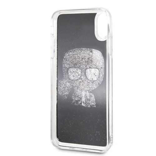 Kup Karl Lagerfeld KLHCI65ICGBK iPhone Xs Max černý/black Iconic Glitter - KLD041BLK - {ean13} - Sklep Home Screen