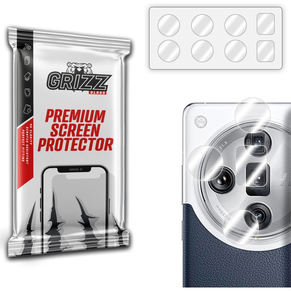 Szkło na aparat GrizzGlass HybridGlass Camera do Oppo Find X7 Ultra