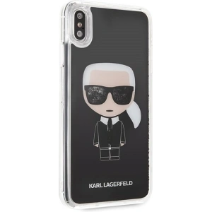 Kup Karl Lagerfeld KLHCI65ICGBK iPhone Xs Max czarny/black Iconic Glitter - KLD041BLK - {ean13} - Sklep Home Screen