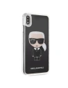 Kup Karl Lagerfeld KLHCI65ICGBK iPhone Xs Max černý/black Iconic Glitter - KLD041BLK - {ean13} - Sklep Home Screen