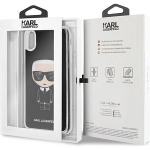 Kup Karl Lagerfeld KLHCI65ICGBK iPhone Xs Max czarny/black Iconic Glitter - KLD041BLK - {ean13} - Sklep Home Screen