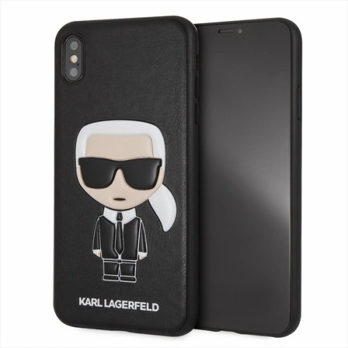 Kup Karl Lagerfeld KLHCI65IKPUBK iPhone Xs Max hardcase černý/black Iconic Karl Embossed - KLD042BLK - {ean13} - Sklep Home Screen