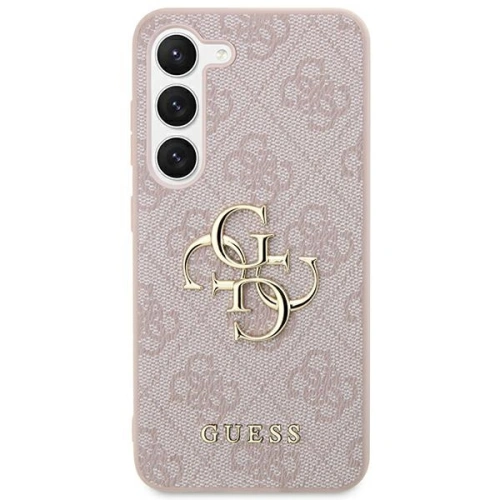 Buy Guess GUHCS24M4GMGPI Samsung Galaxy S24+ Plus hardcase 4G Big Metal Logo pink - GUE3144 - {ean13} - Home Screen Store Europe