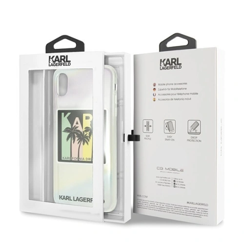 Kup Karl Lagerfeld KLHCI65IRKD iPhone Xs Max keménytok Kalifornia Álmok - KLD044 - {ean13} - Sklep Home Screen