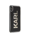 Kup Karl Lagerfeld KLHCI65KAGBK iPhone Xs Max fekete/black Karl logo Glitter - KLD045BLK - {ean13} - Sklep Home Screen