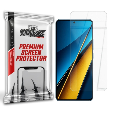Kup Hybriertes Glas GrizzGlass HybridGlass für Xiaomi Poco X6 - GRZ8536 - {ean13} - Sklep Home Screen