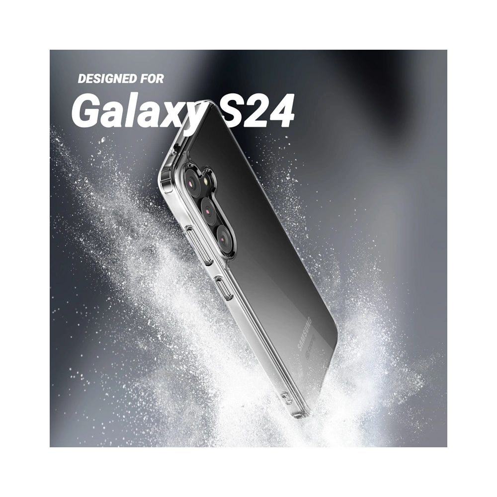 Etui Crong Crystal Shield Cover Samsung Galaxy S24 przezroczysty
