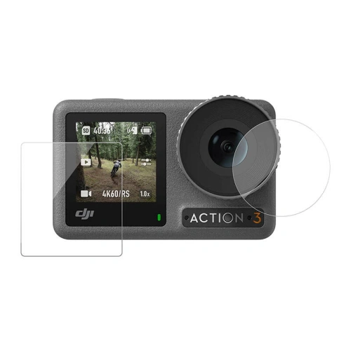 Buy TELESIN tempered glass for DJI Osmo Action 4/3 - TLS147 - {ean13} - Home Screen Store Europe