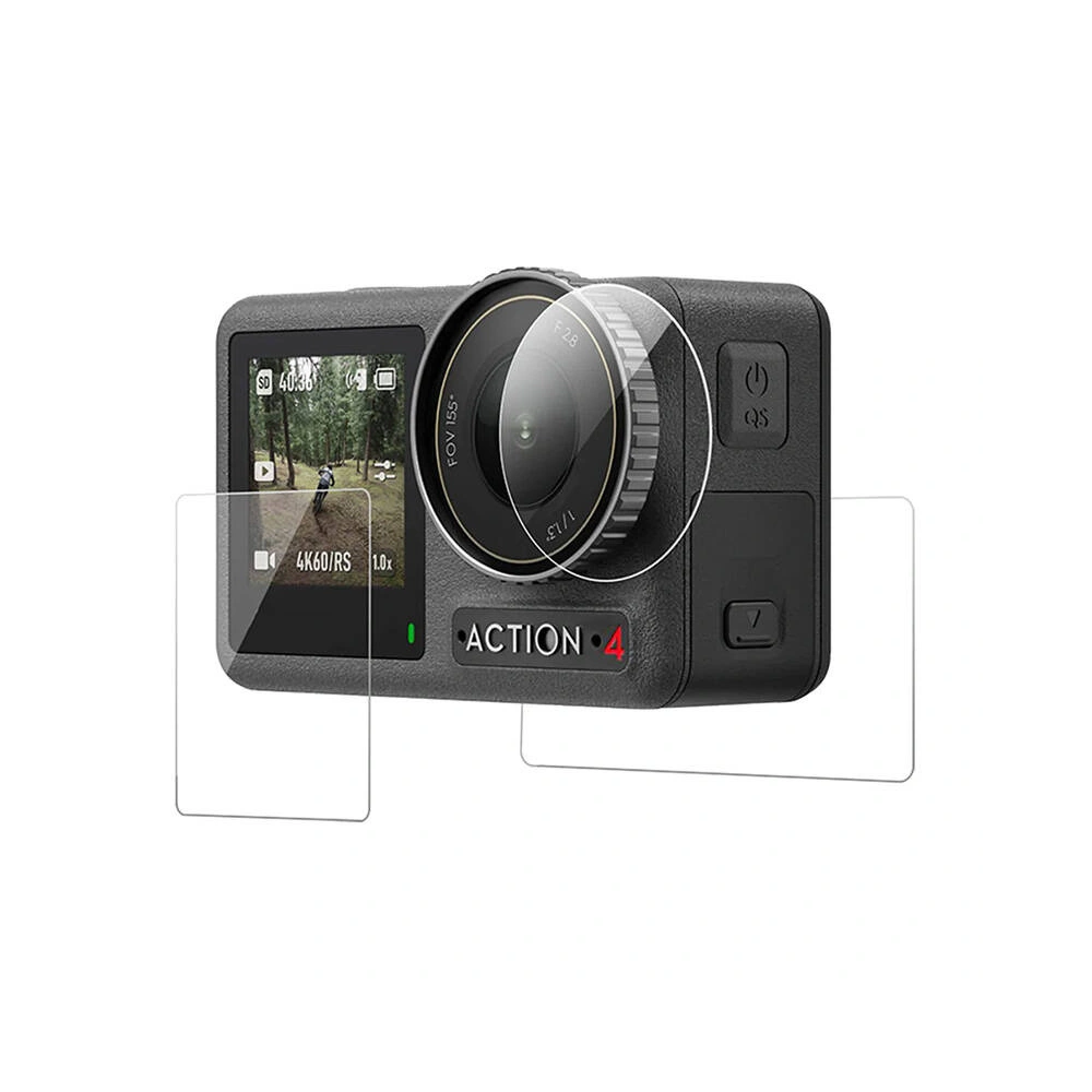 Szkło hartowane TELESIN do DJI Osmo Action 4/3