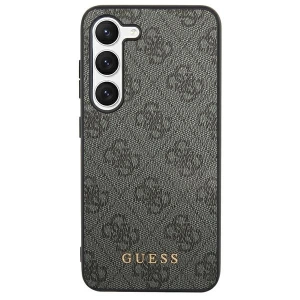 Buy Guess GUHCS24LG4GFGR Samsung Galaxy S24 Ultra hardcase 4G Metal Gold Logo black - GUE3148 - {ean13} - Home Screen Store Europe