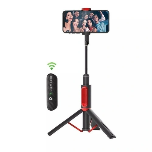 Kup Selfie stick, stativ Bluetooth BlitzWolf BW-BS10 pentru smartphone-uri - BLZ163 - {ean13} - Sklep Home Screen