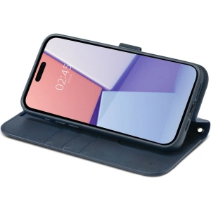 Buy Spigen Wallet S Pro Apple iPhone 15 Pro Max Navy - SPN3209 - {ean13} - Home Screen Store Europe