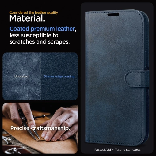 Kup Etui Spigen Wallet S Pro Apple iPhone 15 Pro Max Navy - SPN3209 - {ean13} - Sklep Home Screen