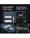 Kup Etui Spigen Wallet S Pro Apple iPhone 15 Pro Max Navy - SPN3209 - {ean13} - Sklep Home Screen
