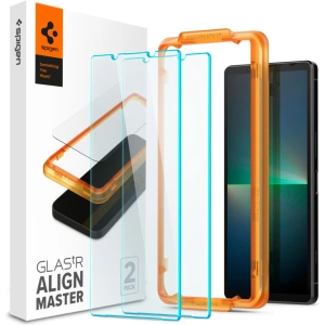 Kup Edzett üveg Spigen GLAS.tR AlignMaster Sony Xperia 5 V Átlátszó [2 PACK] - SPN3211 - {ean13} - Sklep Home Screen