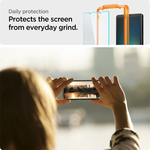 Kup Edzett üveg Spigen GLAS.tR AlignMaster Sony Xperia 5 V Átlátszó [2 PACK] - SPN3211 - {ean13} - Sklep Home Screen