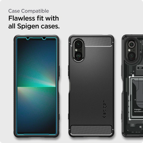 Kup Edzett üveg Spigen GLAS.tR AlignMaster Sony Xperia 5 V Átlátszó [2 PACK] - SPN3211 - {ean13} - Sklep Home Screen