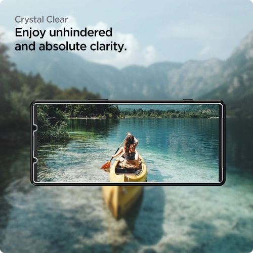 Kup Edzett üveg Spigen GLAS.tR AlignMaster Sony Xperia 5 V Átlátszó [2 PACK] - SPN3211 - {ean13} - Sklep Home Screen