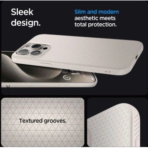 Kup Etui Spigen Liquid Air Apple iPhone 15 Pro Max Natural Titanium - SPN3213 - {ean13} - Sklep Home Screen