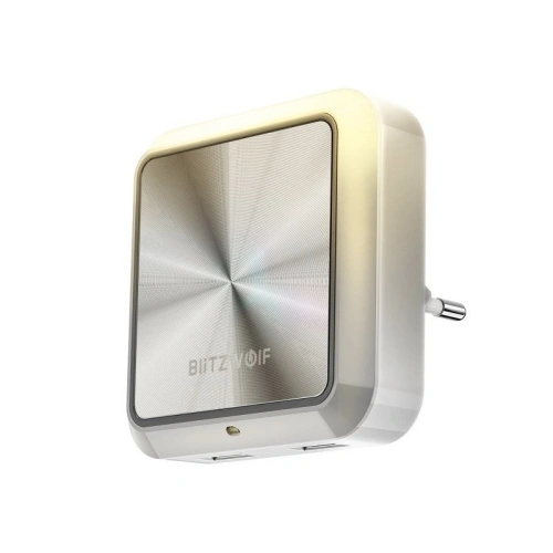 Kup Lampă de noapte cu senzor de amurg BlitzWolf BW-LT14 pentru priză, 2x USB - BLZ165 - {ean13} - Sklep Home Screen