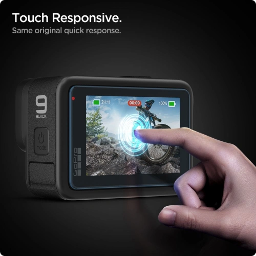 Kup Szkło hartowane Spigen Glas.TR Slim + Film Gopro Hero 9 / 10 / 11 / 12 Clear [2 PACK] - SPN3218 - {ean13} - Sklep Home Screen
