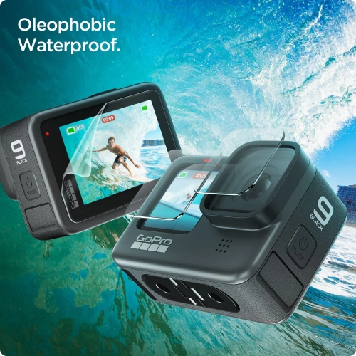 Kup Szkło hartowane Spigen Glas.TR Slim + Film Gopro Hero 9 / 10 / 11 / 12 Clear [2 PACK] - SPN3218 - {ean13} - Sklep Home Screen