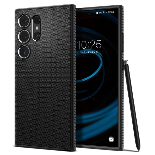 Kup Etui Spigen Liquid Air Samsung Galaxy S24 Ultra Matt Fekete - SPN3220 - {ean13} - Sklep Home Screen