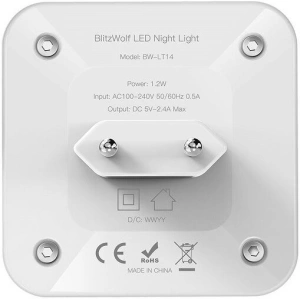 Kup Lampka nocna z czujnikiem zmierzchu BlitzWolf BW-LT14 do kontaktu, 2x USB - BLZ165 - {ean13} - Sklep Home Screen