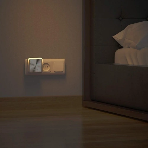Buy BlitzWolf BW-LT14 Plug-In Dual USB Sensor Night Light 2x USB - BLZ165 - {ean13} - Home Screen Store Europe