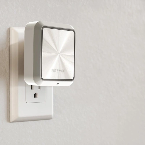 Kup Lampă de noapte cu senzor de amurg BlitzWolf BW-LT14 pentru priză, 2x USB - BLZ165 - {ean13} - Sklep Home Screen