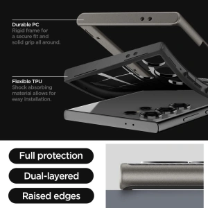 Kup Etui Spigen Neo Hybrid Samsung Galaxy S24 Ultra Gunmetal - SPN3225 - {ean13} - Sklep Home Screen