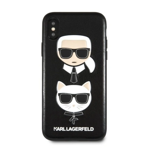 Kup Karl Lagerfeld KLHCI65KICKC iPhone Xs Max keménytok fekete/black Karl & Choupette - KLD046BLK - {ean13} - Sklep Home Screen