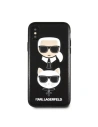 Kup Karl Lagerfeld KLHCI65KICKC iPhone Xs Max keménytok fekete/black Karl & Choupette - KLD046BLK - {ean13} - Sklep Home Screen