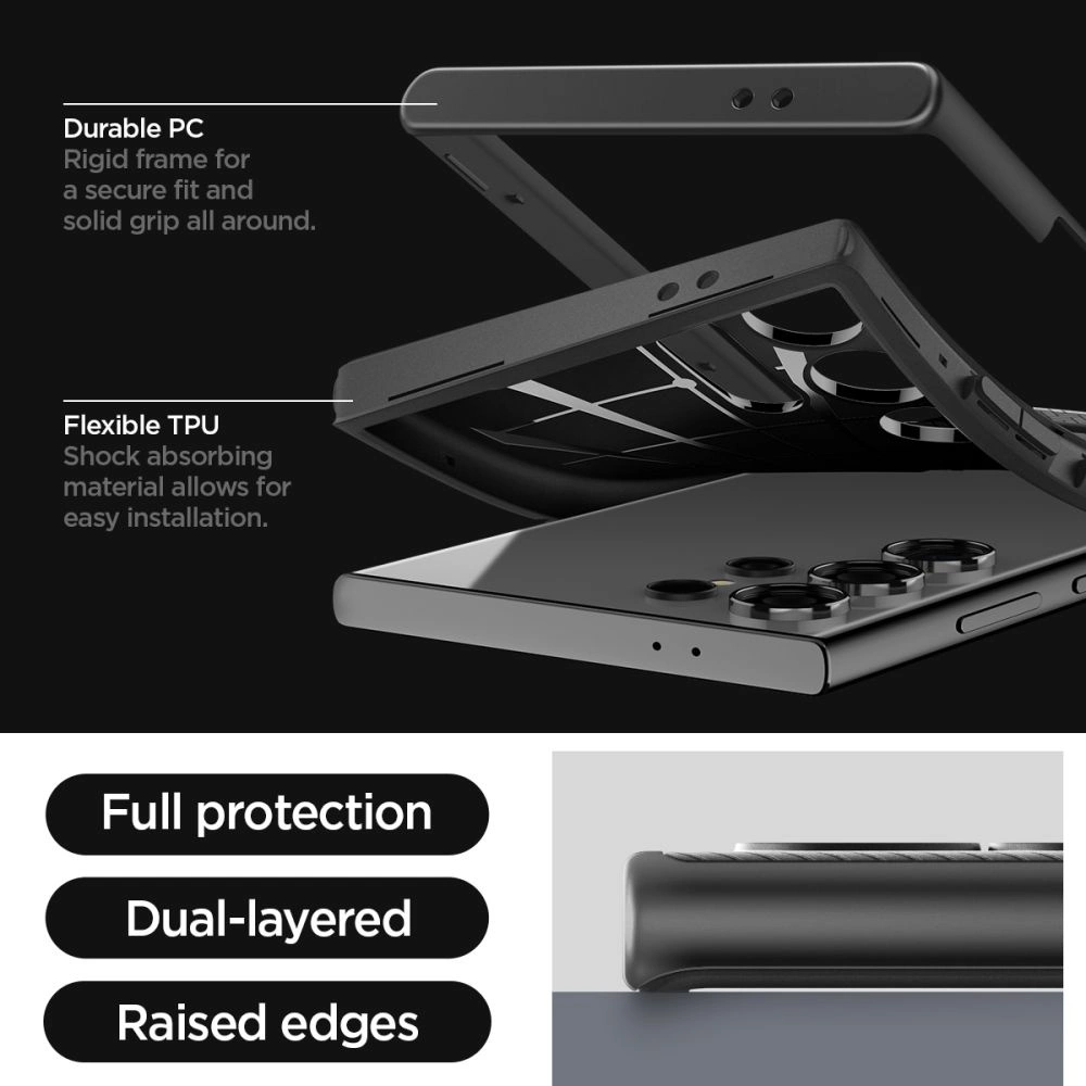 Etui Spigen Neo Hybrid Samsung Galaxy S24 Ultra Black