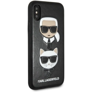 Kup Karl Lagerfeld KLHCI65KICKC iPhone Xs Max hardcase czarny/black Karl & Choupette - KLD046BLK - {ean13} - Sklep Home Screen