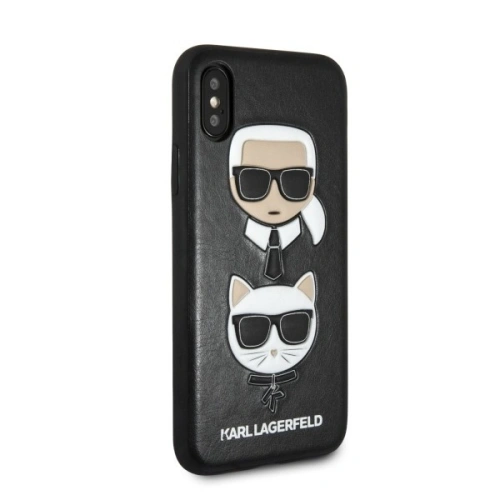Kup Karl Lagerfeld KLHCI65KICKC iPhone Xs Max hardcase černý/black Karl & Choupette - KLD046BLK - {ean13} - Sklep Home Screen