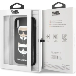 Kup Karl Lagerfeld KLHCI65KICKC iPhone Xs Max hardcase czarny/black Karl & Choupette - KLD046BLK - {ean13} - Sklep Home Screen