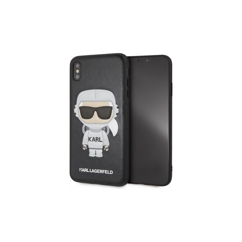 Karl Lagerfeld KLHCI65KSCO iPhone Xs Max hardcase czarny/black Karl Space Cosmonaut
