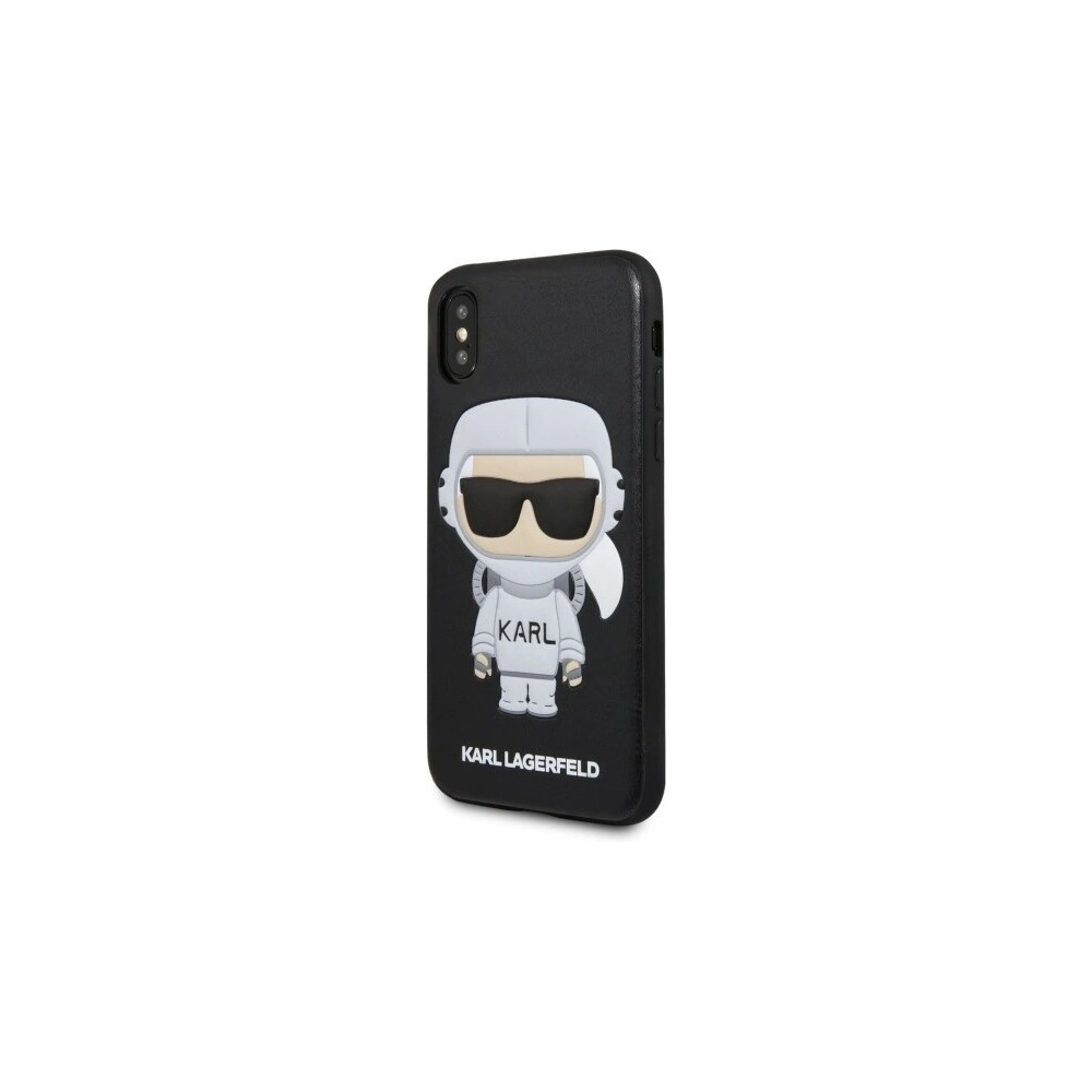 Karl Lagerfeld KLHCI65KSCO iPhone Xs Max hardcase czarny/black Karl Space Cosmonaut